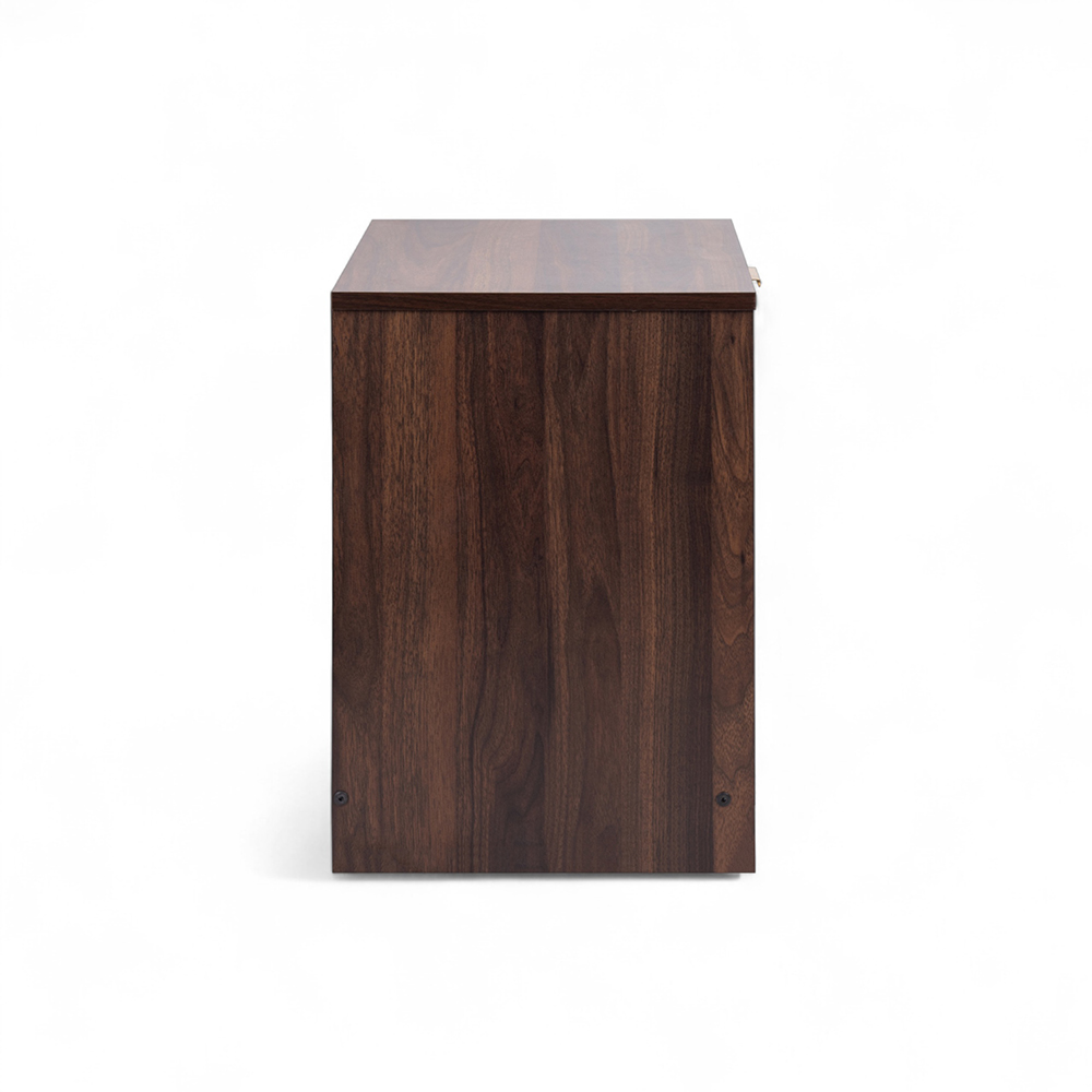 Mocha Lux 2 Drawer Pedestal - Image 4