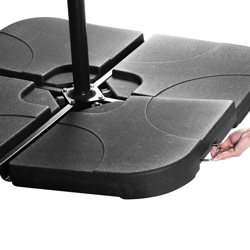 Jorah Cantilever Parasol with LED Solar - Image 26