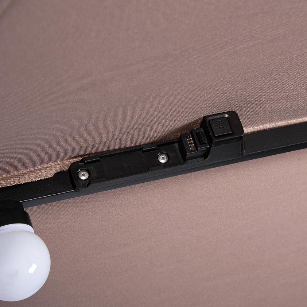 Jorah Cantilever Parasol with LED Solar - Image 17