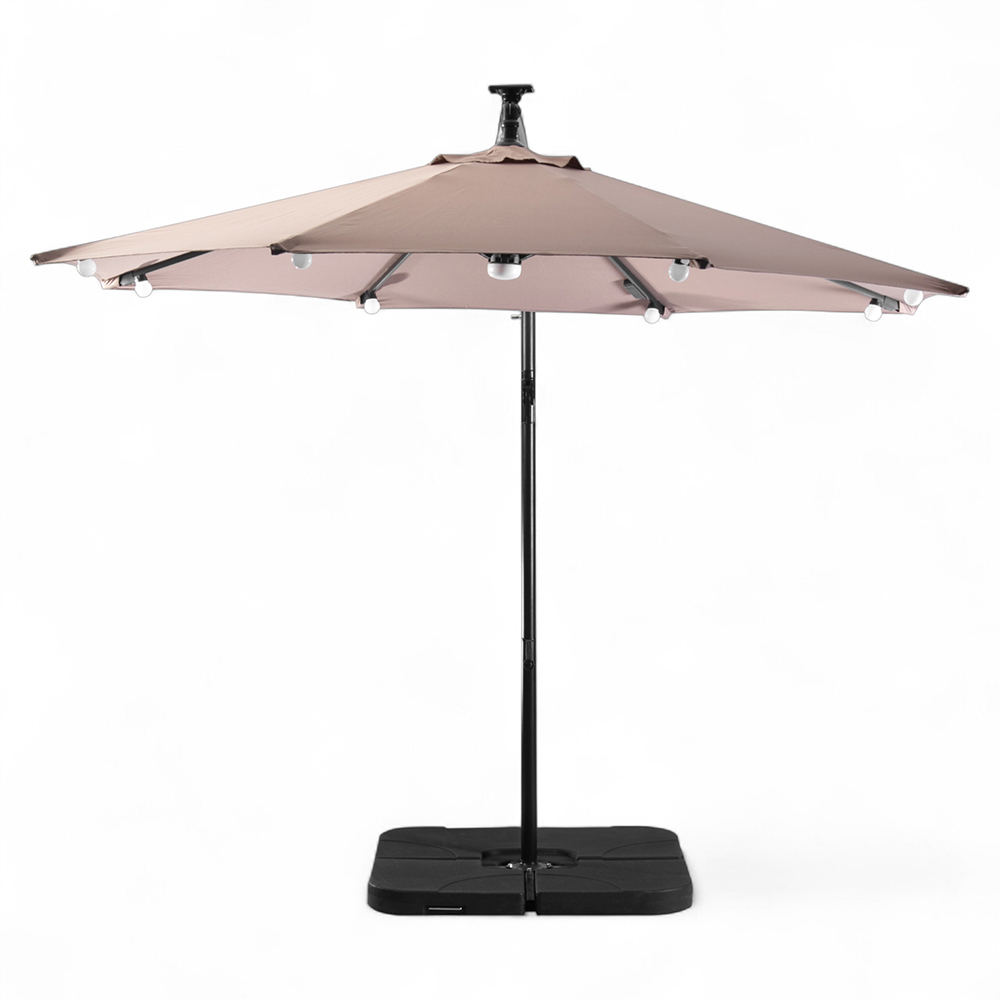 Jorah Cantilever Parasol with LED Solar - Image 2
