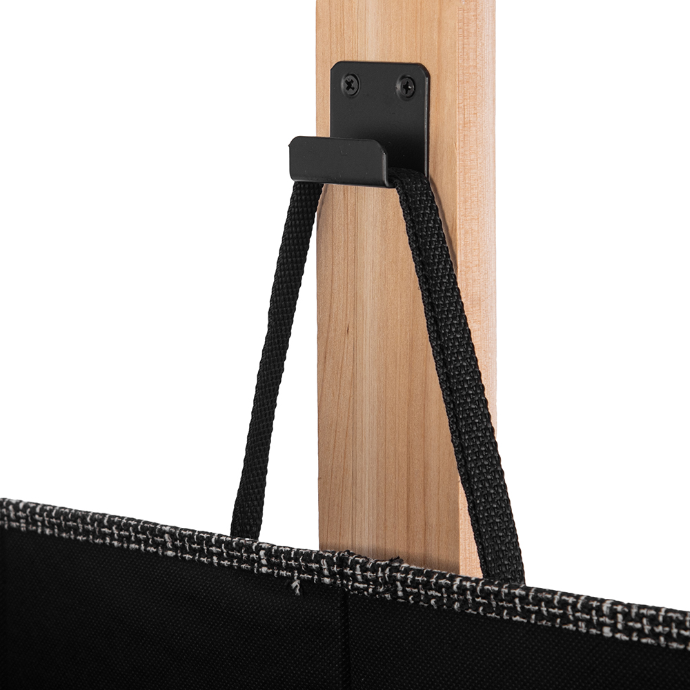 Toru Wooden Storage Rack with 2 Baskets - Image 8