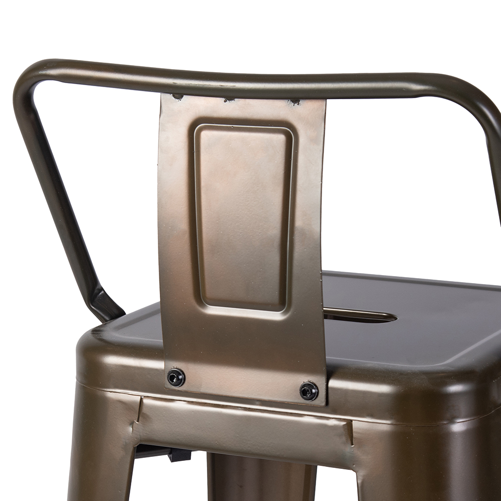 Hemira Bar Stool with Backrest - Image 7