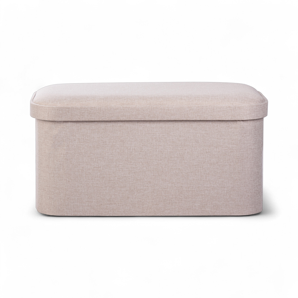 Nettie Foldable Storage Ottoman - Image 3