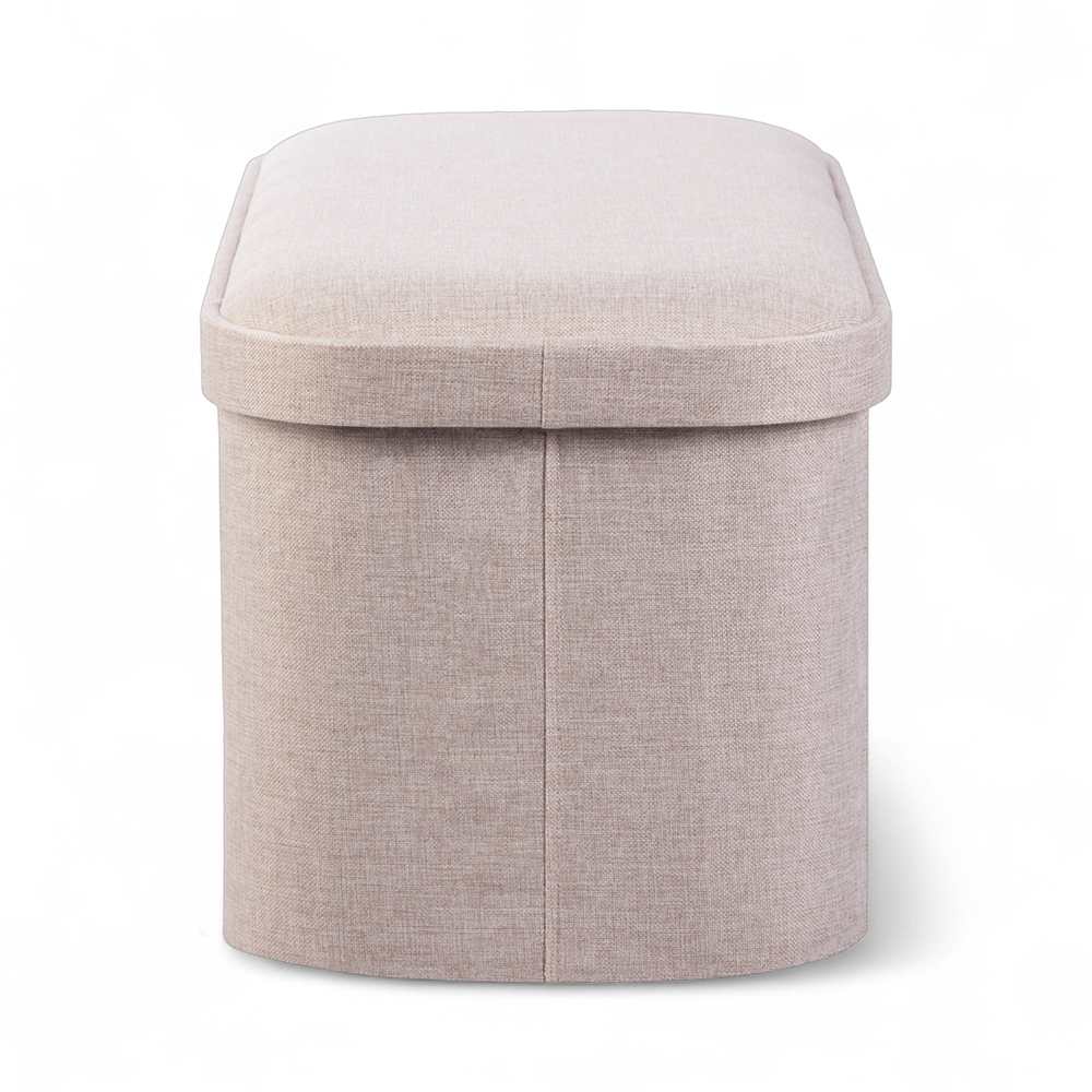 Nettie Foldable Storage Ottoman - Image 4