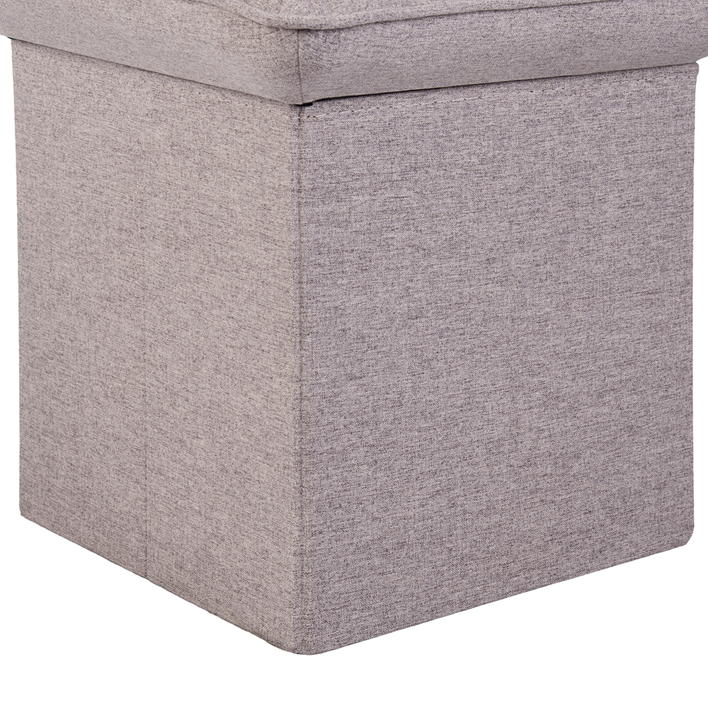 Bertie Foldable Storage Ottoman - Image 8