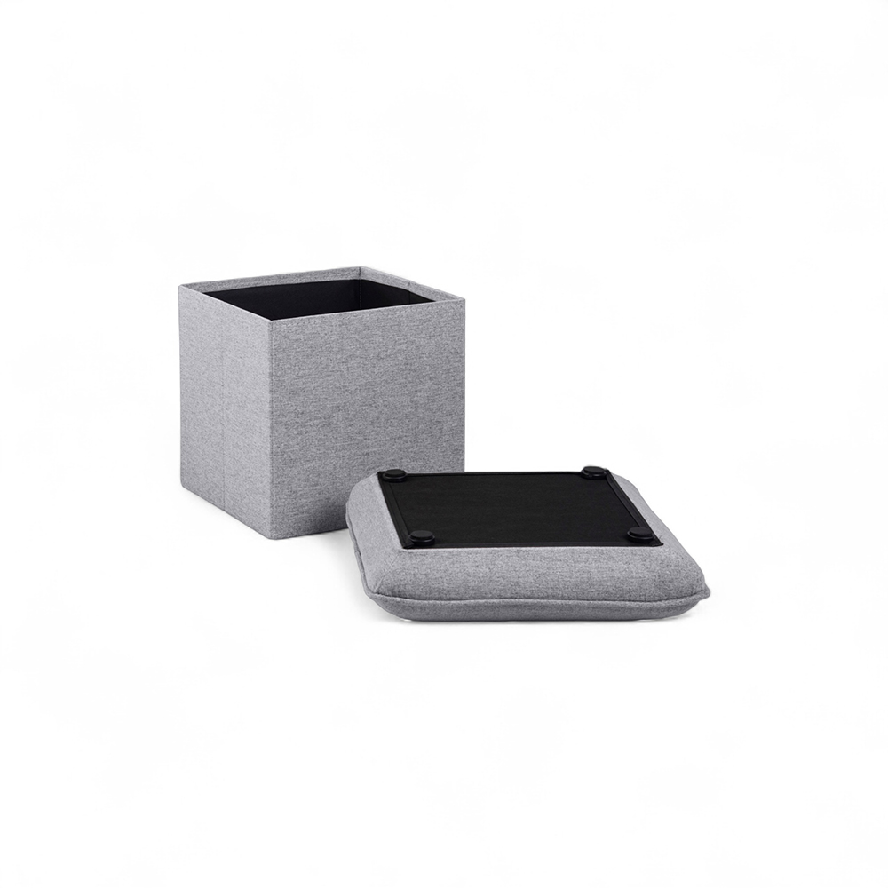 Bertie Foldable Storage Ottoman - Image 12