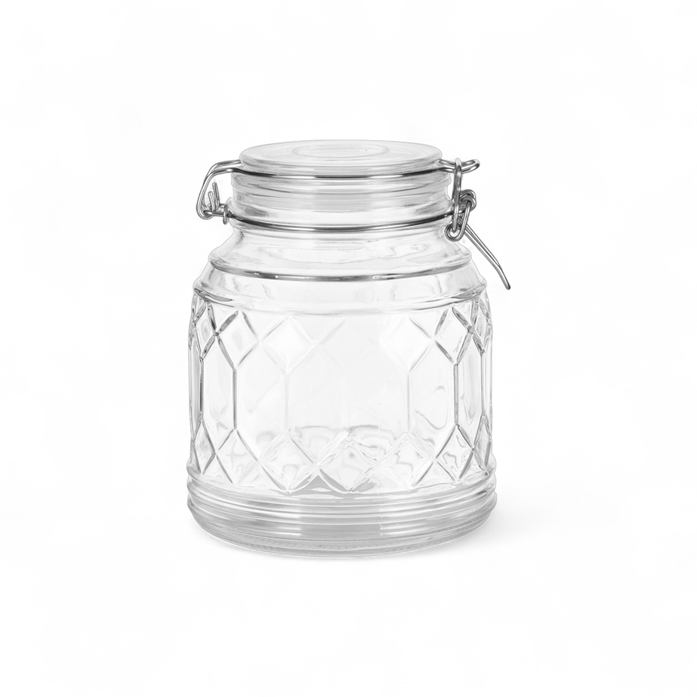 Glass Jar with Lid - Image 4