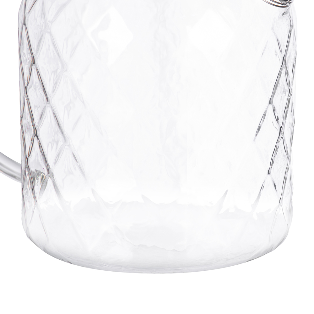 Glass Pot with Gold Stainless Steel Lid (H22.6cm) - Image 9