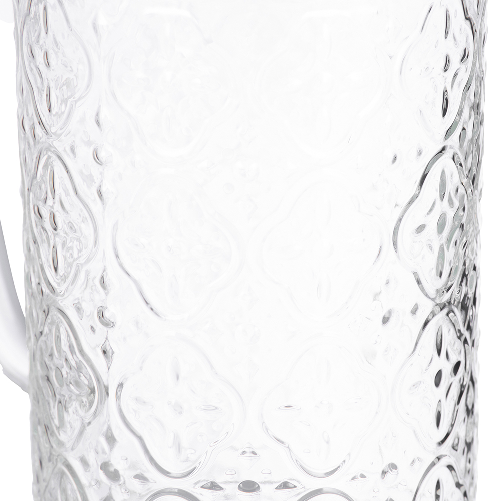 Glass Pot with Gold Stainless Steel Lid (H25.5cm) - Image 8