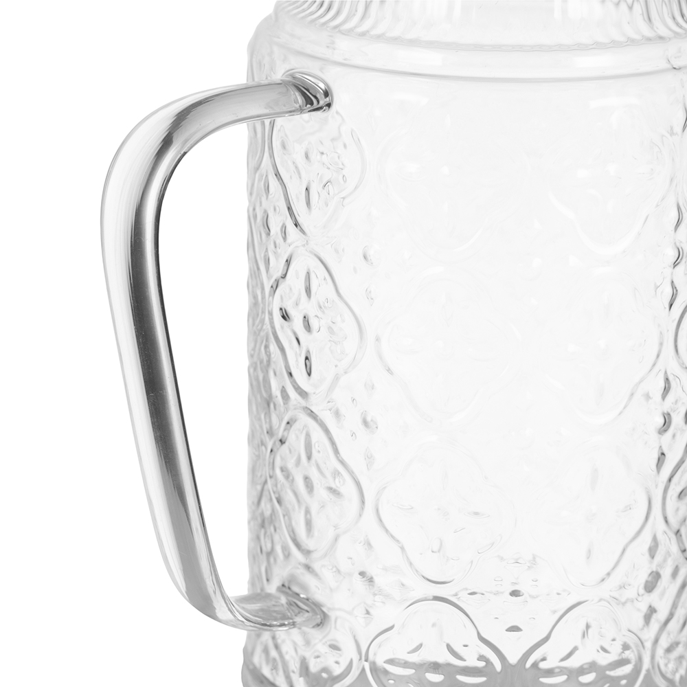 Glass Pot with Gold Stainless Steel Lid (H25.5cm) - Image 9