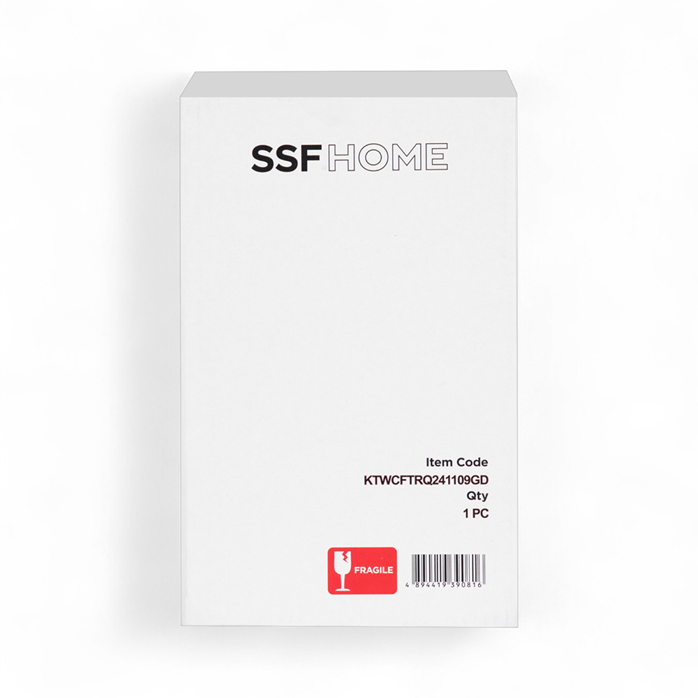 Glass Pot with Gold Stainless Steel Lid (H25.5cm) - Image 11