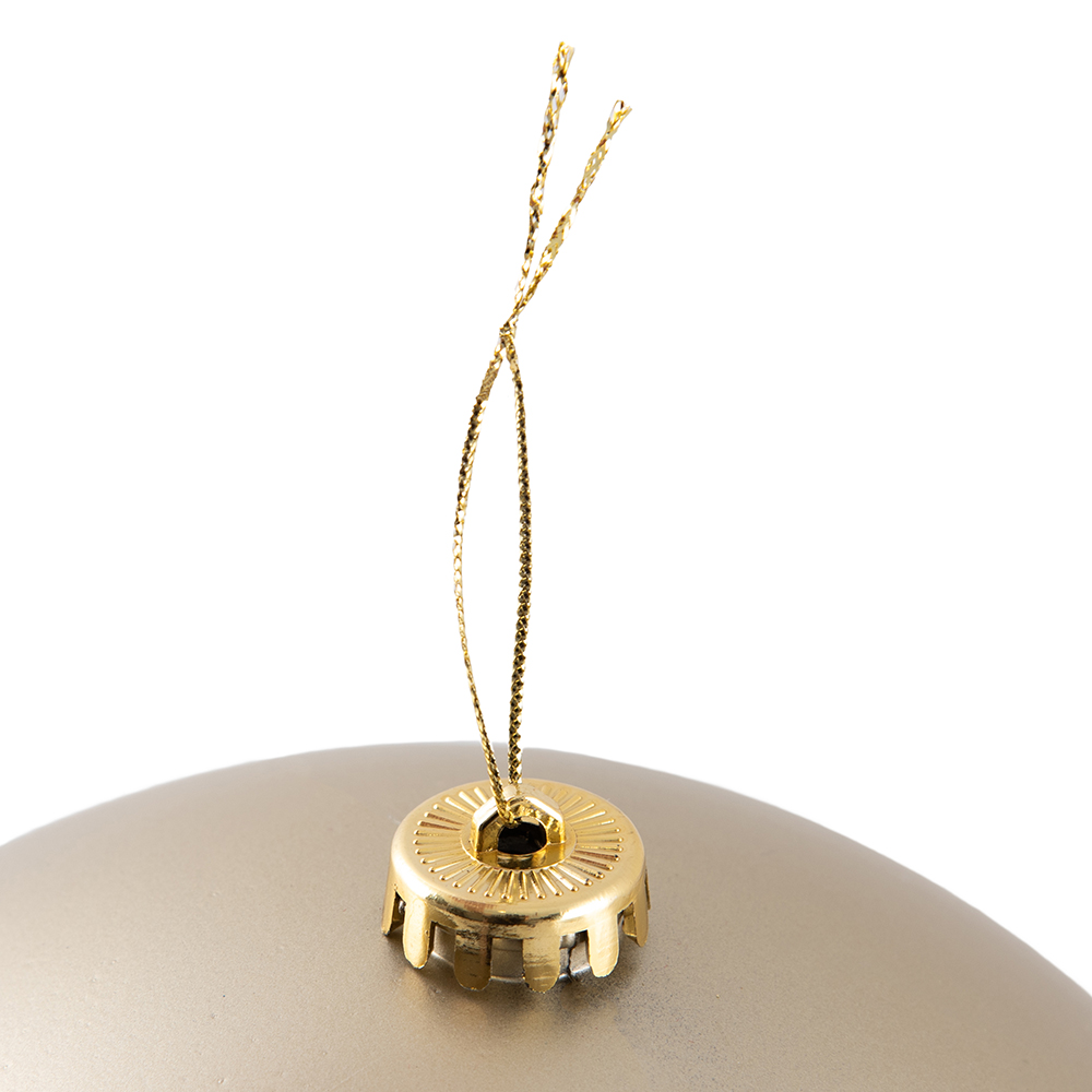 Matte Christmas Hanging Ball (15cm) - Image 2