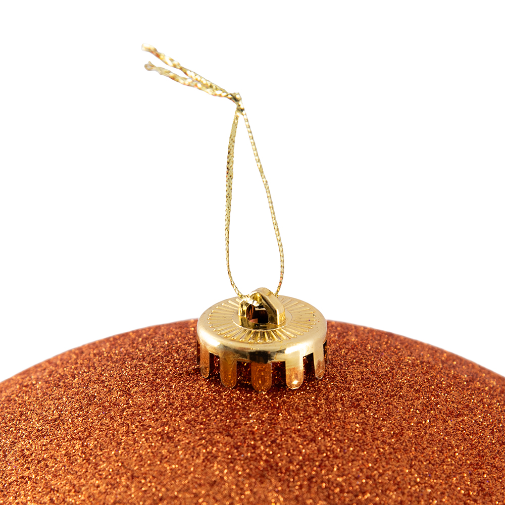 Glitter Christmas Hanging Ball (15cm) - Image 2