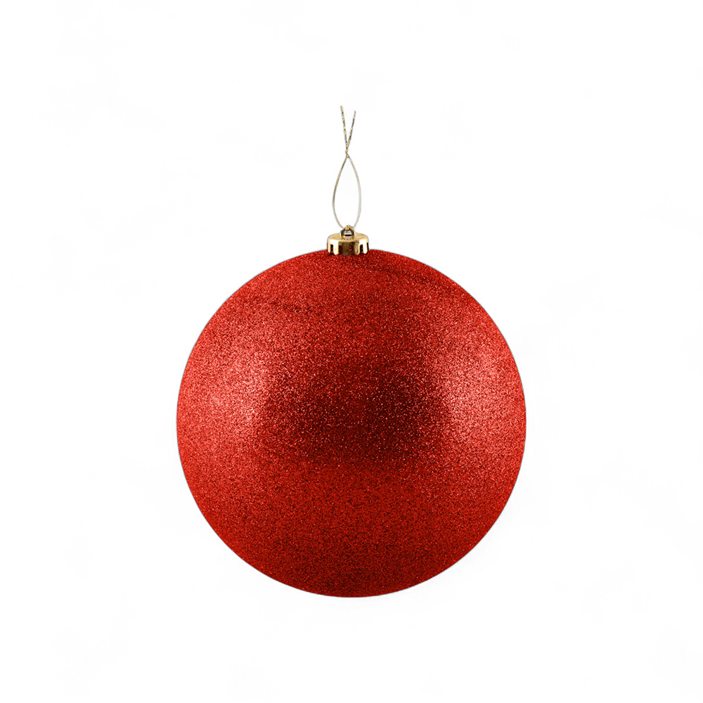 Glitter Christmas Hanging Ball (15cm) - Image 9