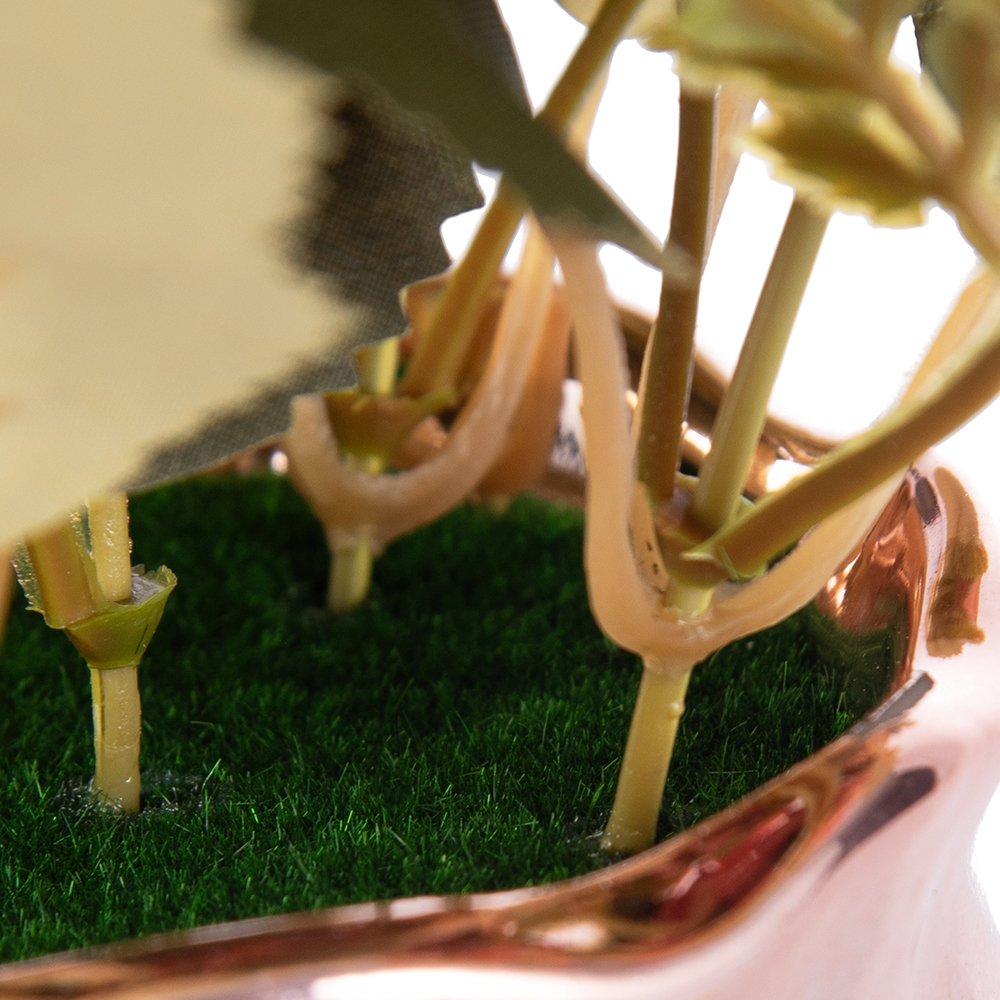 Potted Peony (H21cm) - Image 3