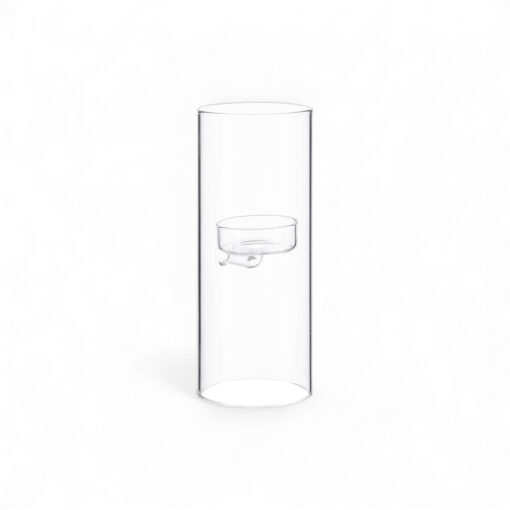 Borosilicate Glass Candle Holder (H16.7cm)