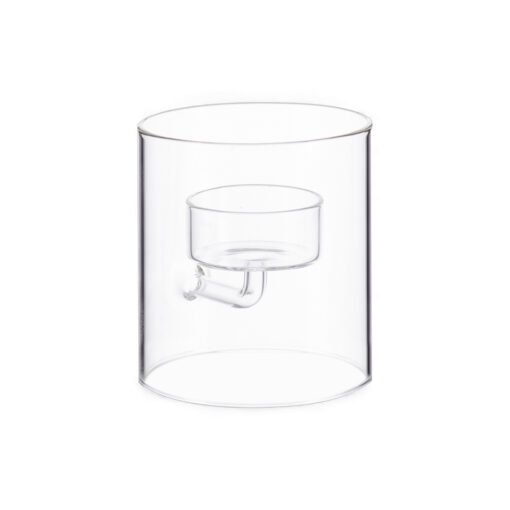 Borosilicate Glass Candle Holder (H9cm)