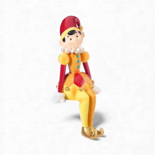 Sitting Elf Stocking Holder (H28.5cm)