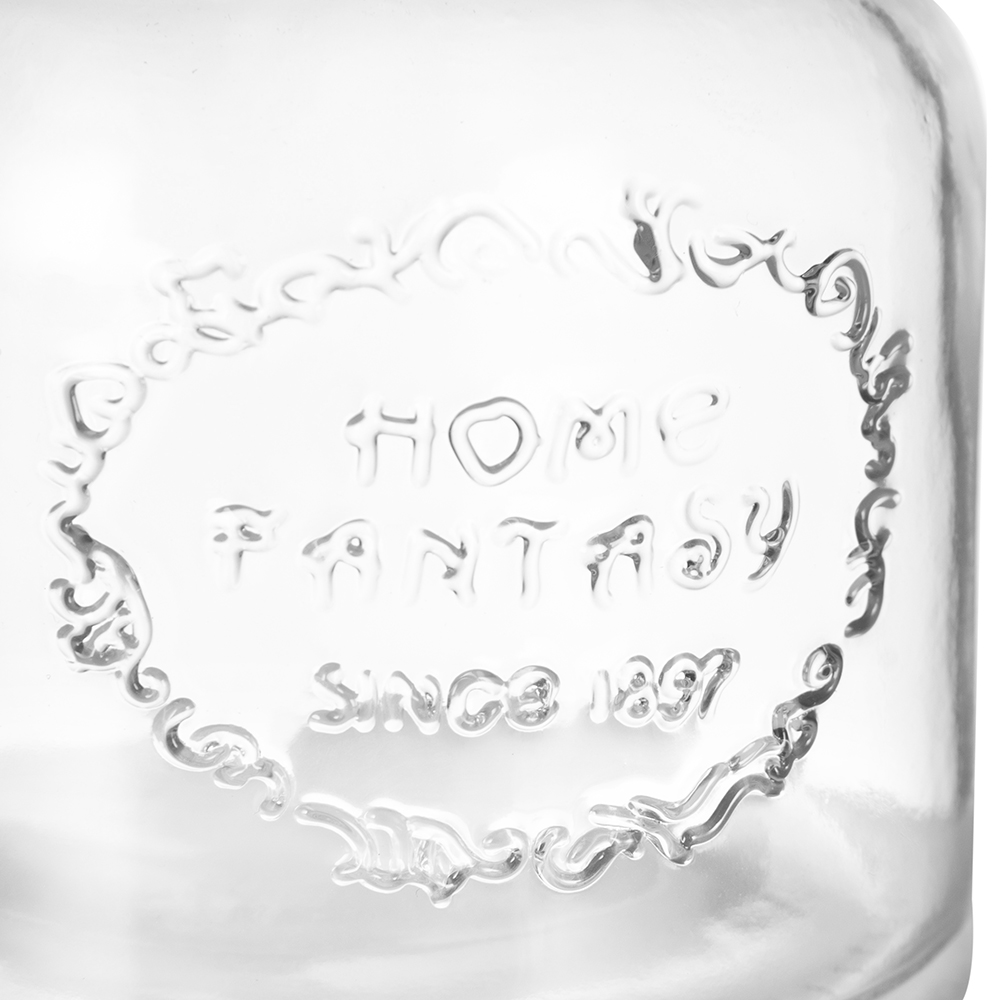 Glass Jar with Lid (650ml) - Image 4