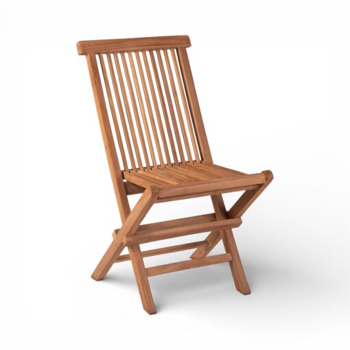 Marjory Teak Folding Chair