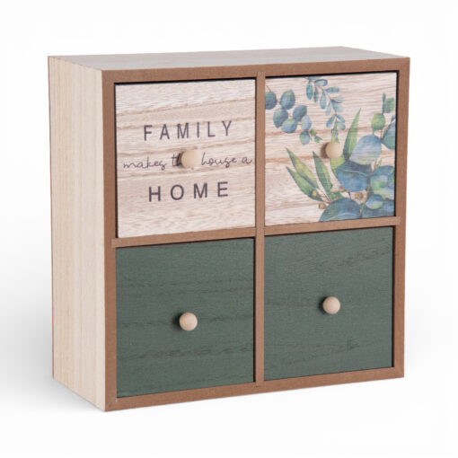 Mini Chest of 4 Drawers (H10cm)