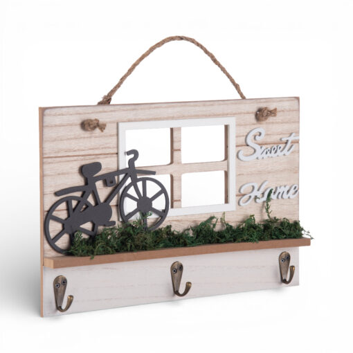 Wall Hanging with Hooks (H20cm)