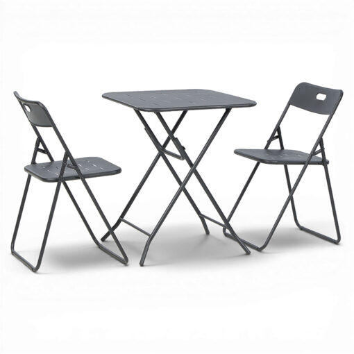 Beltran Folding Table and Chair Set (2 Seater)