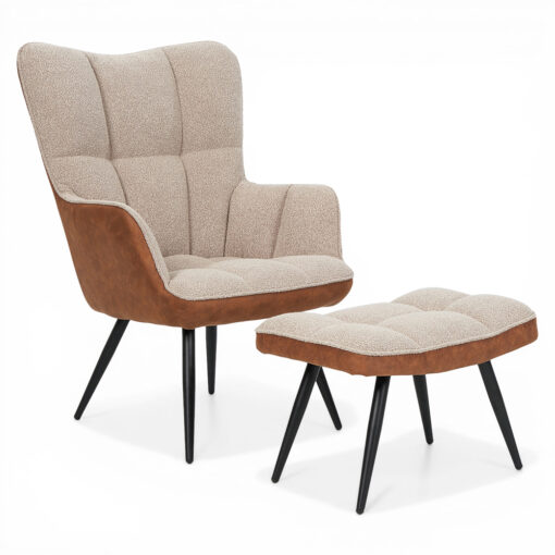 Clifton Lounge Chair with Ottoman