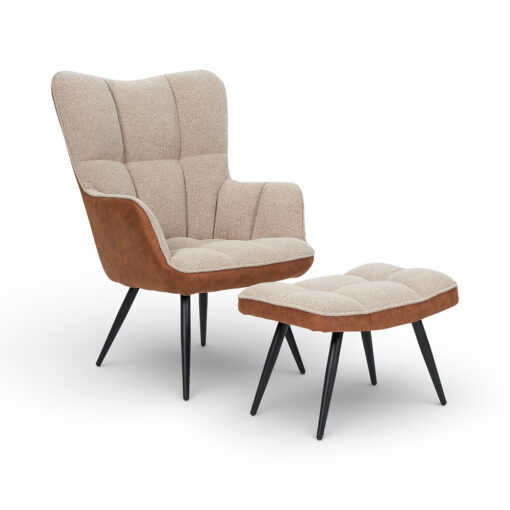 Clifton Lounge Chair with Ottoman