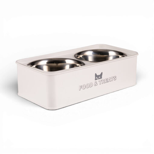 Stainless Steel Bowl Feeder (H8cm)