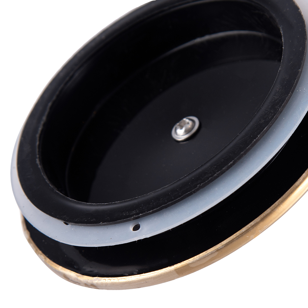 Glass Canister with Gold Stand (H18.2cm) - Image 5