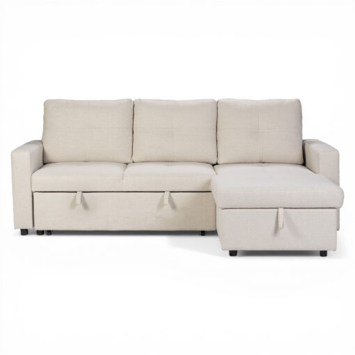 O'hara Reversible L Shape Sofa Bed with Storage