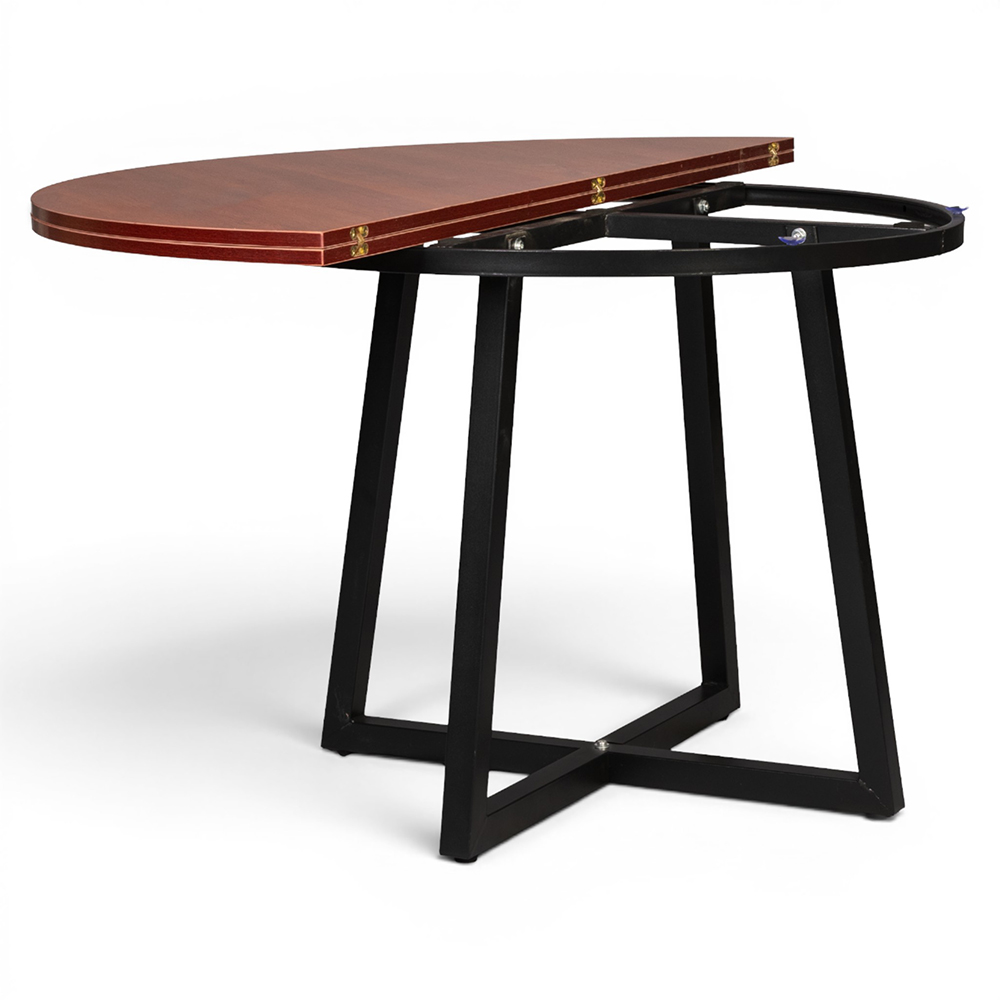 Dario Drop-Leaf Round Dining Table - Image 2