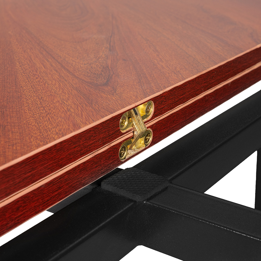 Dario Drop-Leaf Round Dining Table - Image 5