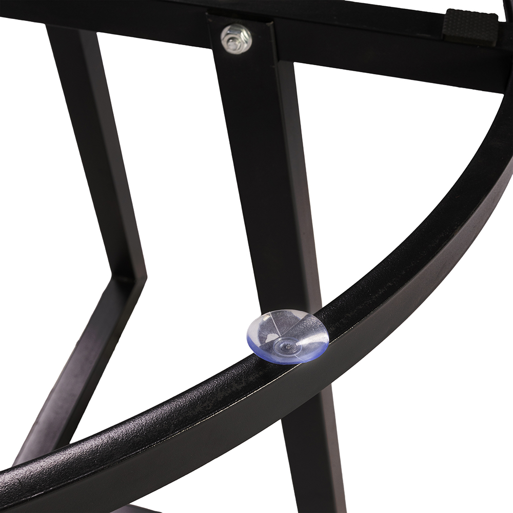 Dario Drop-Leaf Round Dining Table - Image 8