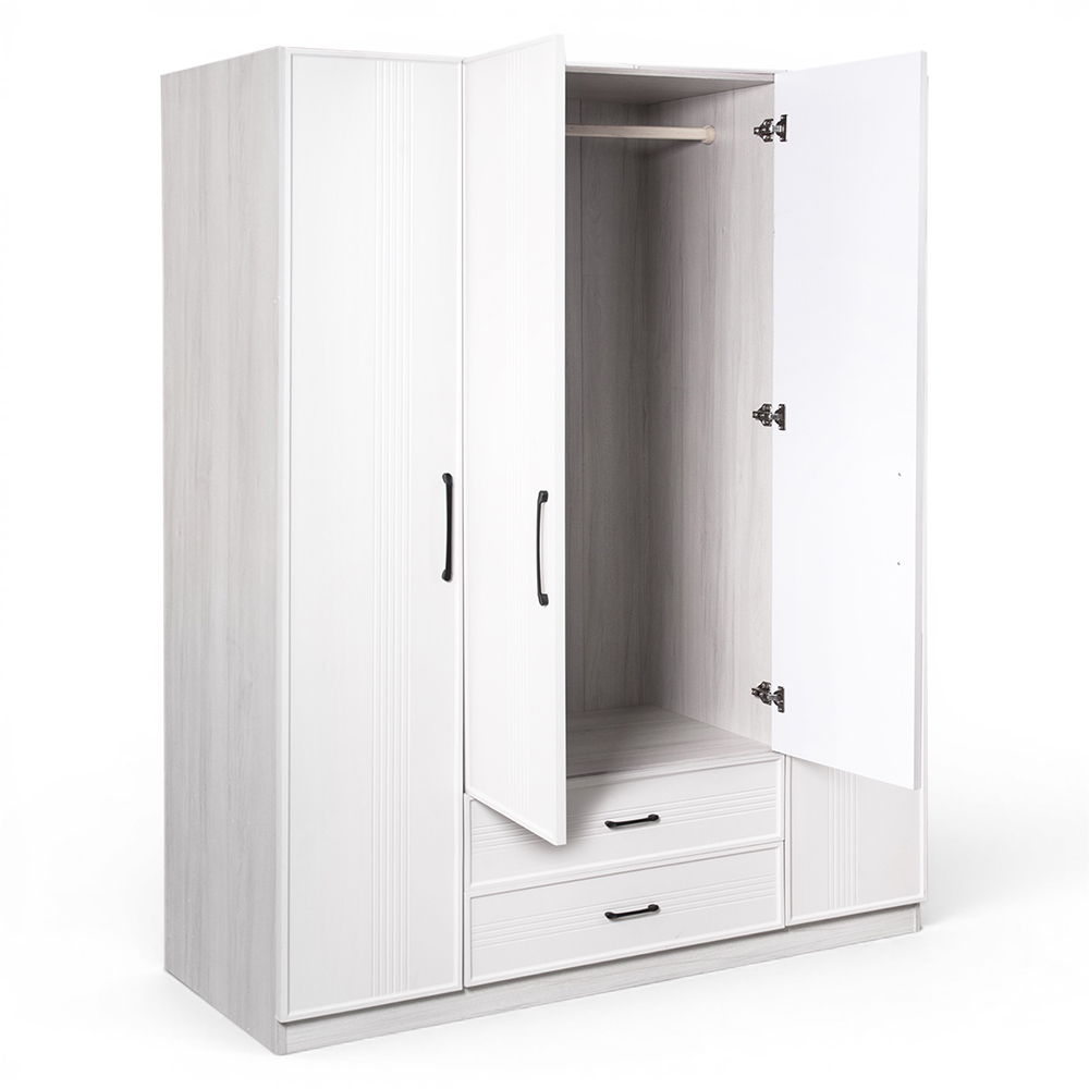 Brennon Wardrobe (4 Doors 2 Drawers) - Image 4
