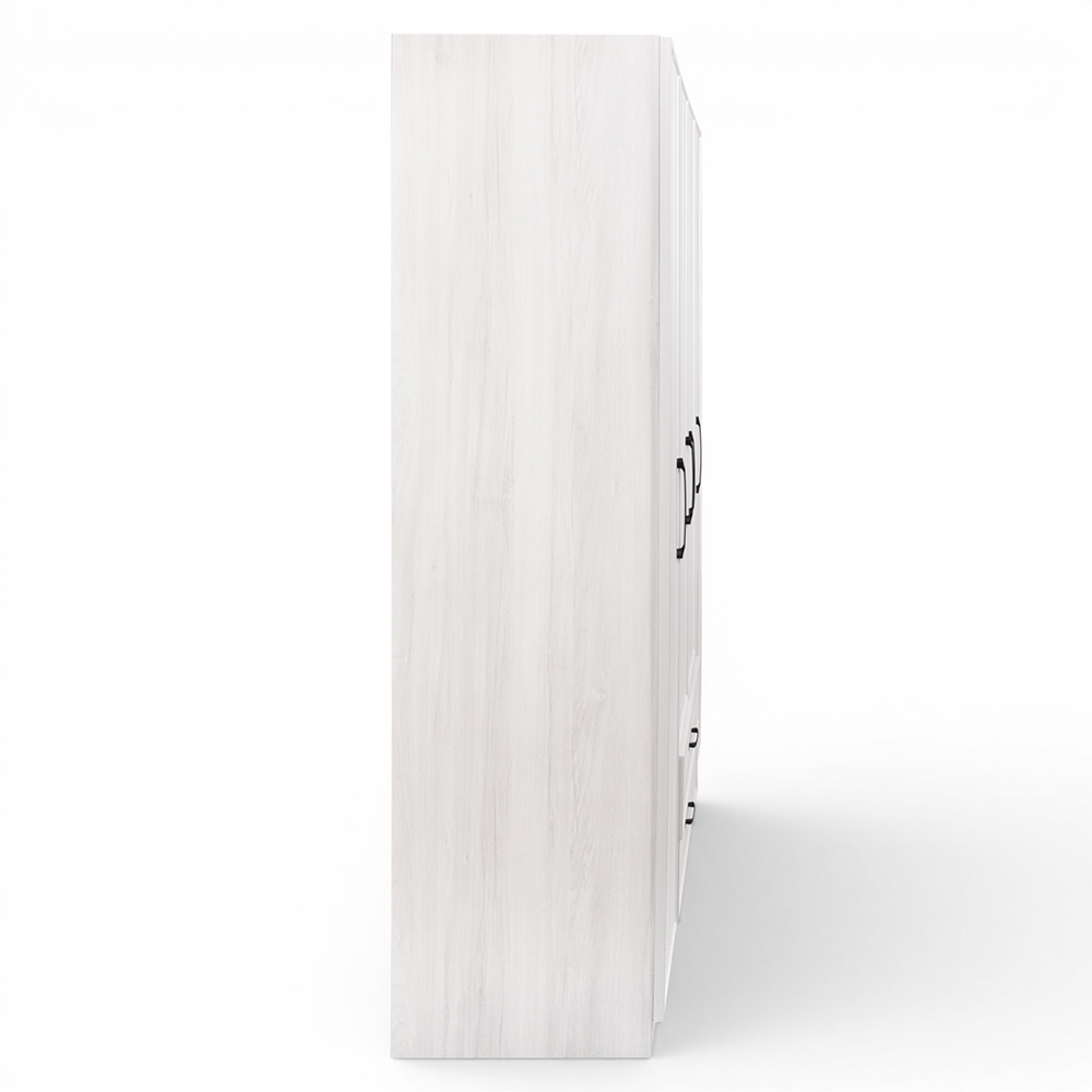 Brennon Wardrobe (4 Doors 2 Drawers) - Image 7