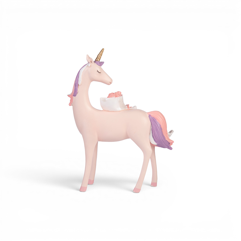 Unicorn with Flower (H25cm) - Image 3