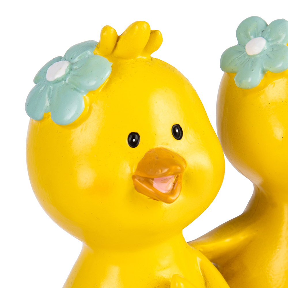Two Dancing Chickens (H21cm) - Image 4