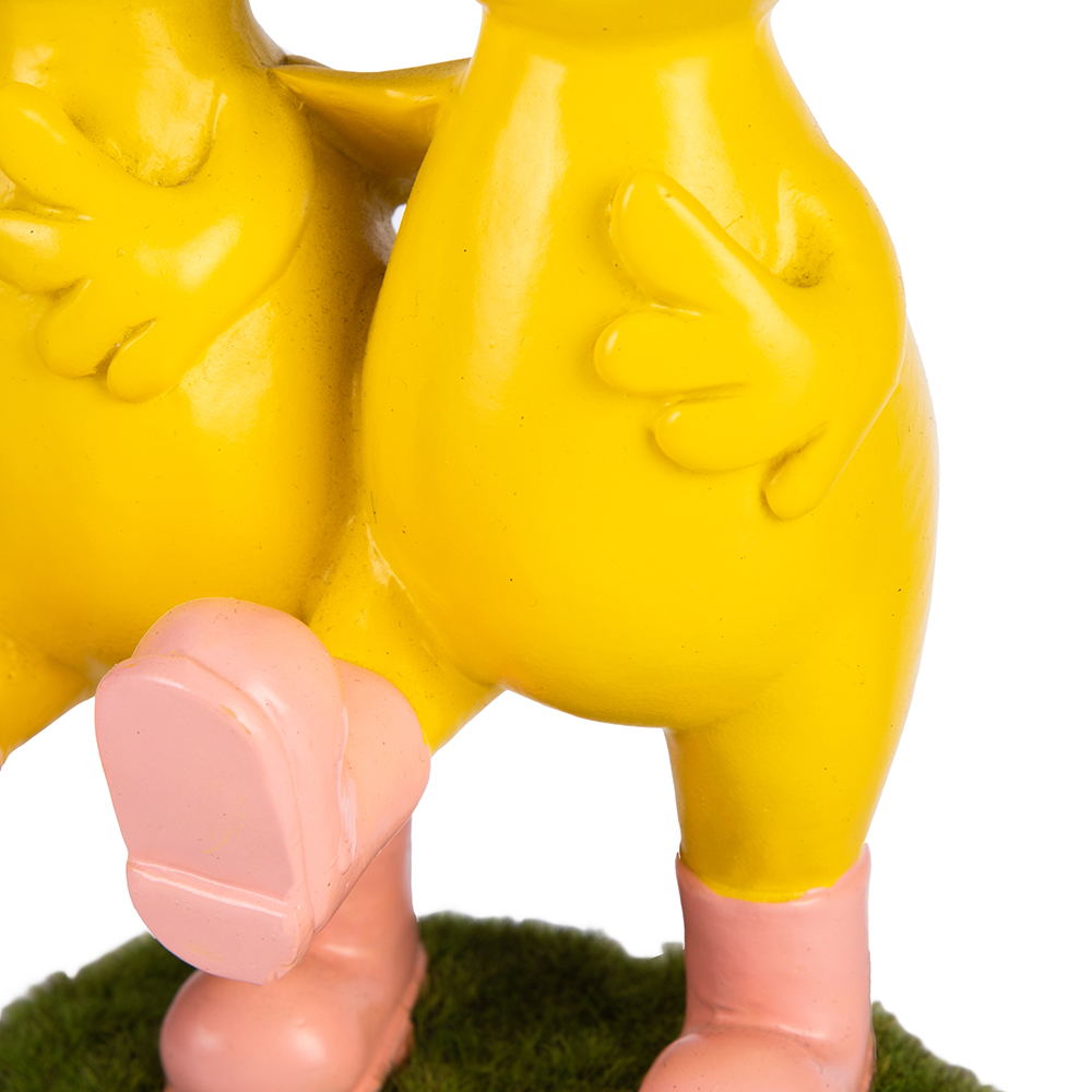 Two Dancing Chickens (H21cm) - Image 5