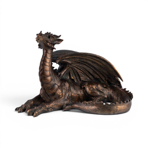 Sitting Dragon Statue (H38cm)