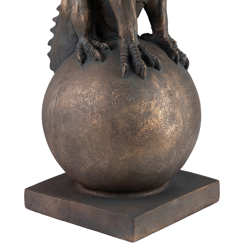 Dragon Sitting on Ball Status (H84cm) - Image 9