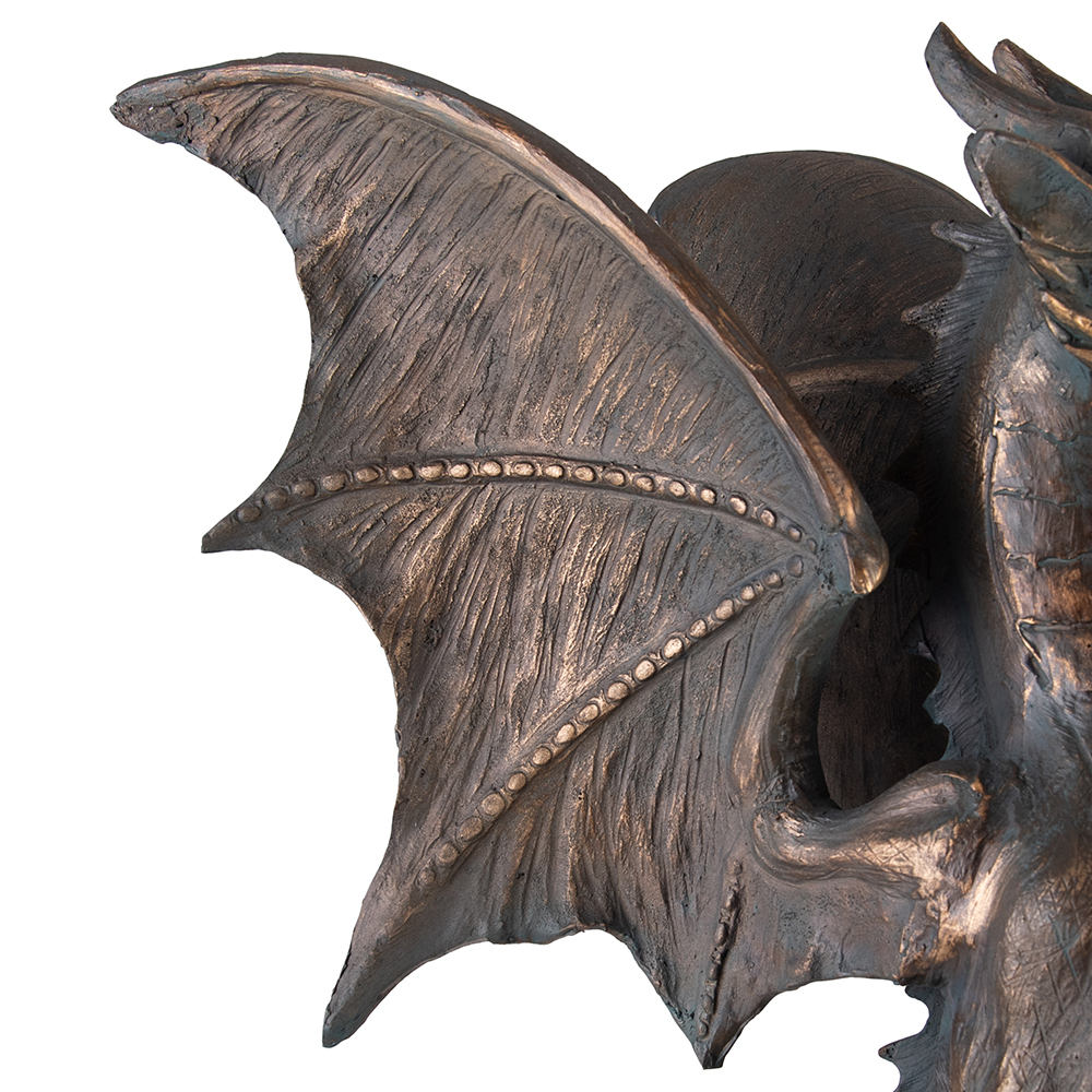 Dragon Sitting on Ball Status (H84cm) - Image 6