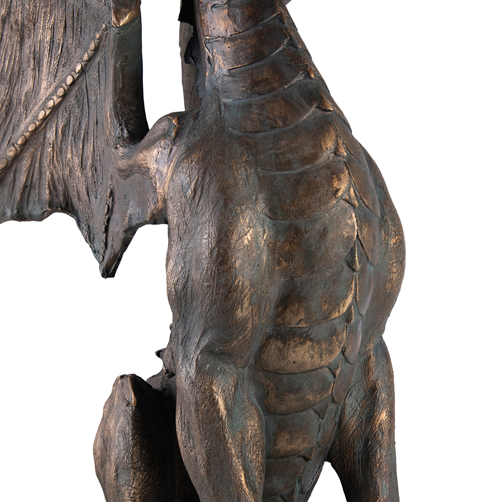 Dragon Sitting on Ball Status (H84cm) - Image 7