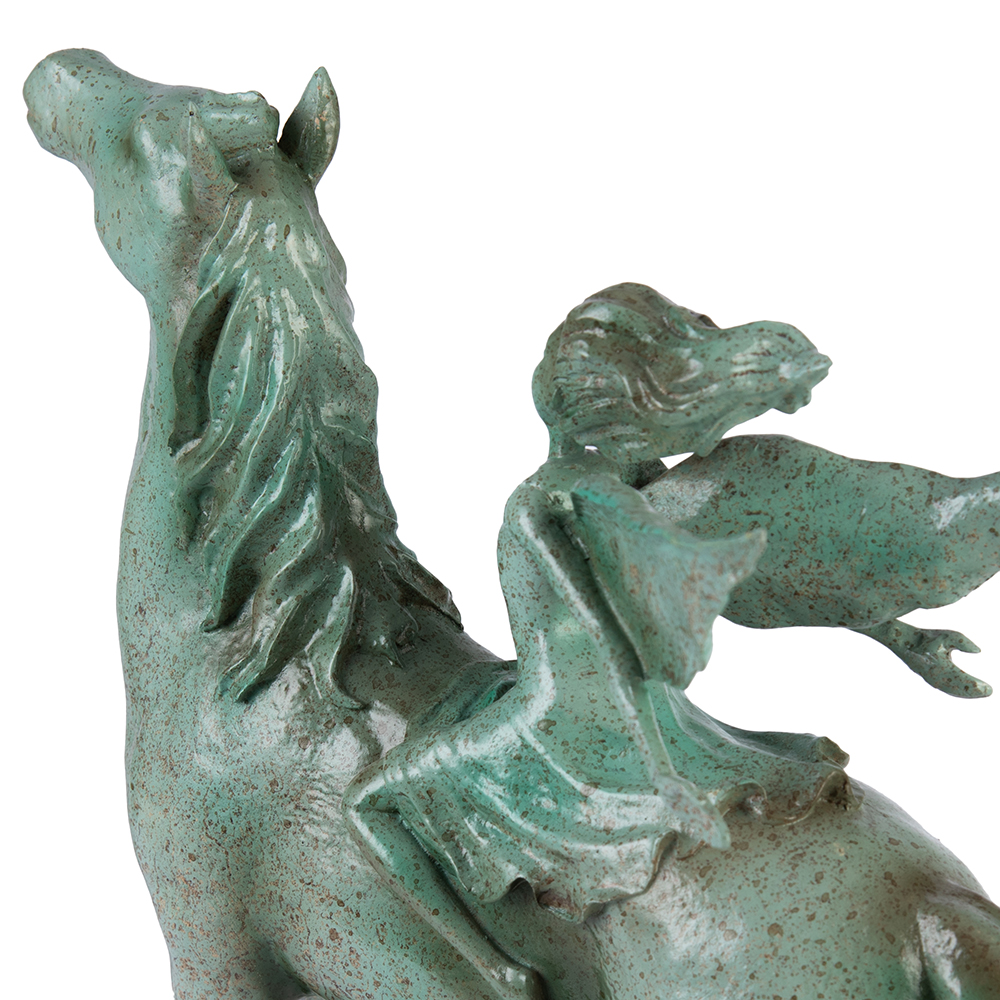 Angel Riding Horse (H35cm) - Image 6