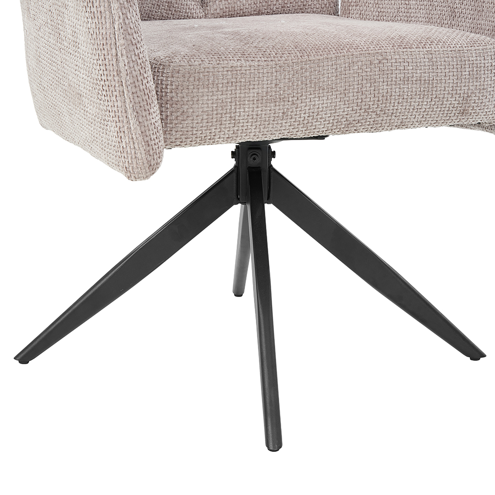 Ebanee Swivel Dining Chair - Image 9