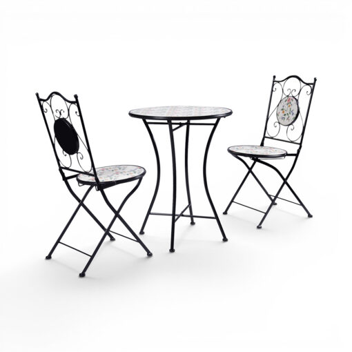 Nikole Mosaic Bistro Set (2 Seater)