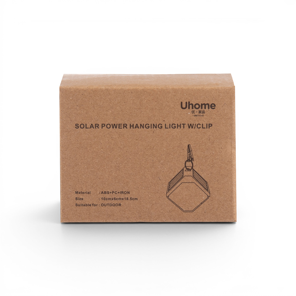 Uhome Solar Power Hanging Light with Clip (H18.5cm) - Image 15