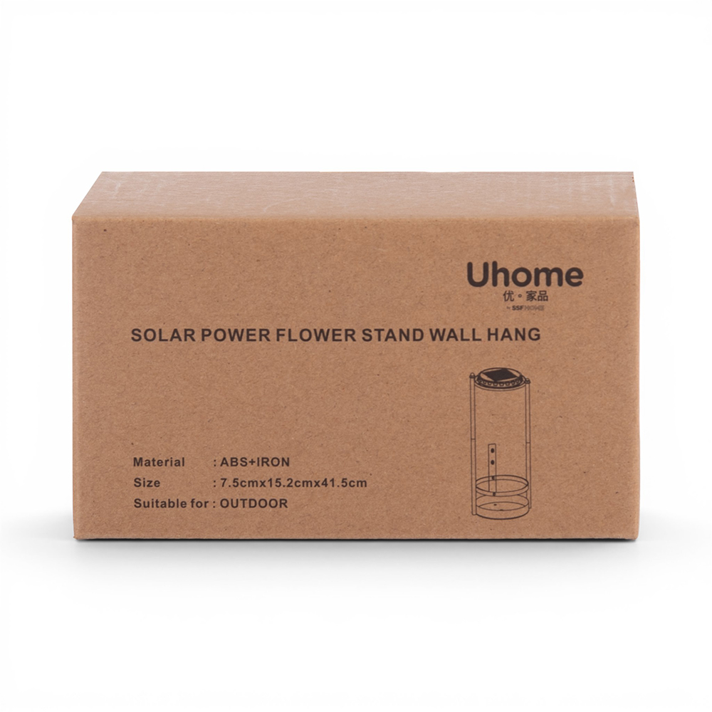 Uhome Solar Power Flower Stand Wall Hanging (H41.5cm) - Image 18