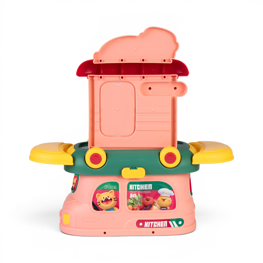 2 In 1 Kitchen Set Storage Bus - Image 5
